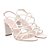 Sandalias Calçados Femininos Luz Da Lua Sandalia Fem Salto Alto  80380001 - Imagem 2
