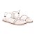 Sandalias Calçados Femininos Luz Da Lua Sandalia Fem 80360002 - Imagem 2