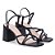 Sandalias Calçados Femininos Luz Da Lua Sandalia Fem Salto Alto  80320006 - Imagem 2