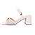 Sandalias Calçados Femininos Luz Da Lua Sandalia Fem Salto Medio 80070017 - Imagem 1