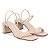 Sandalias Calçados Femininos Luz Da Lua Sandalia Fem Salto Medio 58330100 - Imagem 2