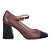 Sapatos Calçados Femininos Luz Da Lua Sapato Fem Salto Medio 60540002 - Imagem 1