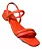 Sandalias Calçados Femininos Santa Lolla Sandalia Fem Salto Alto  03Eb35cb01300350 - Imagem 2