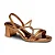 Sandalias Calçados Femininos Dakota Sandalia Fem Salto Medio Y7912 - Imagem 1