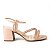 Sandalias Calçados Femininos Dakota Sandalia Fem Salto Medio Y6693 - Imagem 1