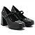 Sapatos Calçados Femininos Mississipi Sapato Fem Salto Medio Q8932 - Imagem 2