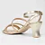 Sandalias Calçados Femininos Comfortflex Sandalia Fem Salto Baixo 2259403 - Imagem 2
