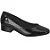Sapatos Femininos Moleca Salto Baixo 5795101 Preto - Imagem 1