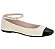 Sapatos Femininos Moleca 5735222 Branco Off - Imagem 1