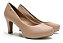 Sapato Fem Vizzano Salto Medio 1840301 Bege - Imagem 1