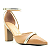 Sapato Fem  Femininos Vizzano Salto Medio 1285434 Camel - Imagem 2