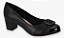 Sapatos Femininos Beira Rio Salto Baixo 4777489 Preto - Imagem 1