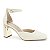 Ramarim Sapato Fem Salto Medio 2518103 Coconut - Imagem 1