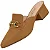 Mule Fem Modare Salto Medio 7340124 Camel - Imagem 2