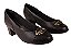 Sapato Fem Piccadilly  Salto Baixo 110183 Preto - Imagem 1