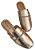 Beira Rio Mule Fem 4323103 Ouro Rosado - Imagem 1