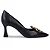Sapato Fem Cecconello  Salto Alto 2632002 Cafe - Imagem 1