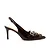 Sapato Fem Cecconello Salto Medio 2658001 Preto - Imagem 1