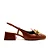Sapato Fem Cecconello 2390001 Camel - Imagem 1