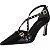 Sapato Fem Luz Da Lua  Salto Alto 80340012 Preto - Imagem 1