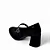 Sapato Fem Dakota  Salto Medio D0282 Equinox Preto - Imagem 2