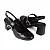Dakota Sapato Fem Salto Medio D0283 Vieri Preto - Imagem 3