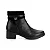 Bota Fem Mississipi Cano Curto Salto Baixo Mc801 Preto - Imagem 1