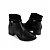 Bota Fem Mississipi Cano Curto Salto Baixo Mc801 Preto - Imagem 5