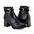Bota Fem Mississipi Cano Curto Salto Baixo Mc851 Preto - Imagem 3