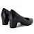 Usaflex Sapato Fem Salto Baixo Ep0300 Preto - Imagem 4