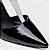 Carrano Sandalia Fem Salto Medio 195182 Verniz Preto - Imagem 3