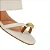 Tamanco Fem Vizzano  Salto Medio 6428148 Branco Off - Imagem 3