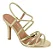 Vizzano Sandalia Fem Salto Alto  62491114 Dourado - Imagem 1