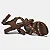 Via Marte Sandalia Fem Salto Medio 174016 Dark - Imagem 3