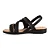 Campesi Sandalia Fem Ce613 Efeite Preto - Imagem 3