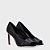 Sapato Fem Luz Da Lua  Salto Alto 80870002 Preto - Imagem 2