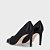 Sapato Fem Luz Da Lua  Salto Alto 80870002 Preto - Imagem 3