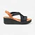 Piccadilly Sandalia Anabela Fem 545064 Preto - Imagem 1