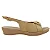 Usaflex Sandalia Fem Ud0400 Creme - Imagem 1