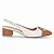 Piccadilly Sapato Fem Salto Baixo 739091 Off White - Imagem 1