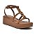 Via Marte Sandalia Anabela Fem 167026 Ganache - Imagem 1