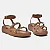 Via Marte Sandalia Fem 267001 Ganache - Imagem 3