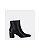 Luz Da Lua Bota Fem Cano Curto Salto Medio 80740009 Preto - Imagem 1