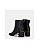 Luz Da Lua Bota Fem Cano Curto Salto Medio 80740009 Preto - Imagem 2