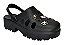 Moleca Crocs Fem Salto Baixo 5563102 Preto - Imagem 1