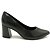 Sapato Fem Piccadilly  Salto Medio 745135 Preto - Imagem 1
