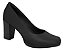 Sapato Fem Piccadilly  Salto Medio 130185 Preto - Imagem 1