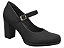 Sapato Fem Piccadilly Salto Medio 130211 Preto - Imagem 1