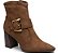 Dakota Bota Fem Cano Curto Salto Medio D2392 Camossia Brow - Imagem 1