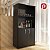 ARMARIO ALTO MISTO COM 02 PORTAS LINHA MAXXI MX 33 - PANDIN - Imagem 6